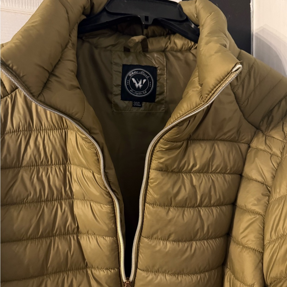 Women’s Quilted Puffer Jacket - Olive